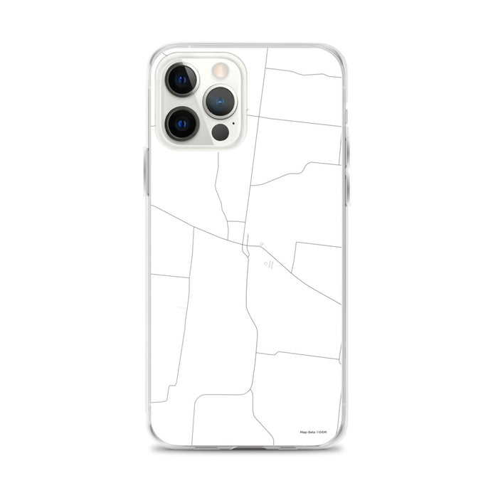 Custom Yorkville Tennessee Map iPhone 12 Pro Max Phone Case in Classic
