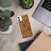 Custom Yorkville Tennessee Map Phone Case in Ember