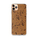 Custom Yorkville Tennessee Map Phone Case in Ember