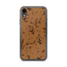 Custom Yorkville Tennessee Map Phone Case in Ember