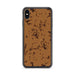 Custom Yorkville Tennessee Map Phone Case in Ember