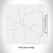 Rendered View of Yorkville Tennessee Map Engraving on 17oz Stainless Steel Insulated Tumbler in White