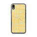 Custom Yorkville Tennessee Map Phone Case in Woodblock