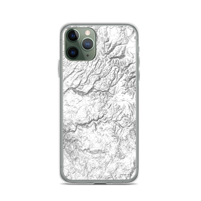 Custom Yosemite National Park Map Phone Case in Classic