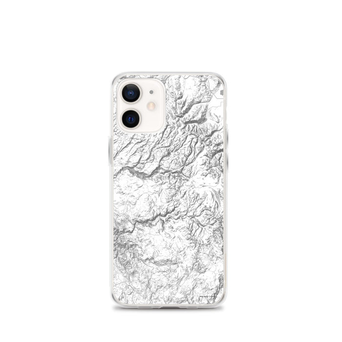 Custom Yosemite National Park Map iPhone 12 mini Phone Case in Classic