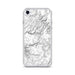 Custom Yosemite National Park Map iPhone SE Phone Case in Classic