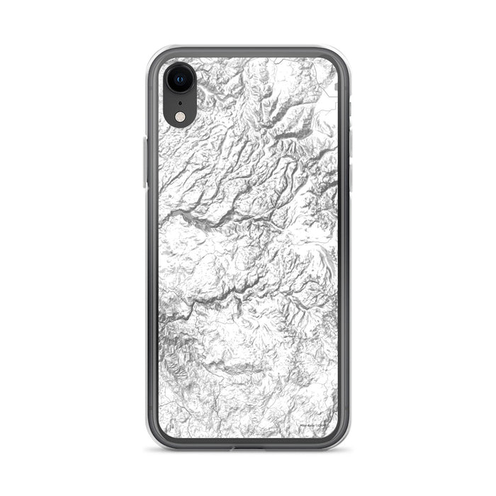 Custom Yosemite National Park Map Phone Case in Classic