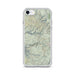 Custom Yosemite National Park Map iPhone SE Phone Case in Woodblock
