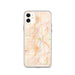 Custom Yuba City California Map Phone Case in Watercolor