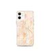 Custom Yuba City California Map iPhone 12 mini Phone Case in Watercolor