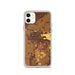 Custom Yuma Arizona Map Phone Case in Ember