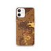 Custom Yuma Arizona Map iPhone 12 Phone Case in Ember