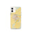 Custom Yuma Arizona Map iPhone 12 mini Phone Case in Woodblock