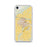 Custom Yuma Arizona Map iPhone SE Phone Case in Woodblock