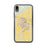 Custom Yuma Arizona Map Phone Case in Woodblock