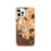 Custom Zion National Park Map iPhone 12 Pro Phone Case in Ember