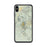Custom Zion National Park Map Phone Case in Woodblock